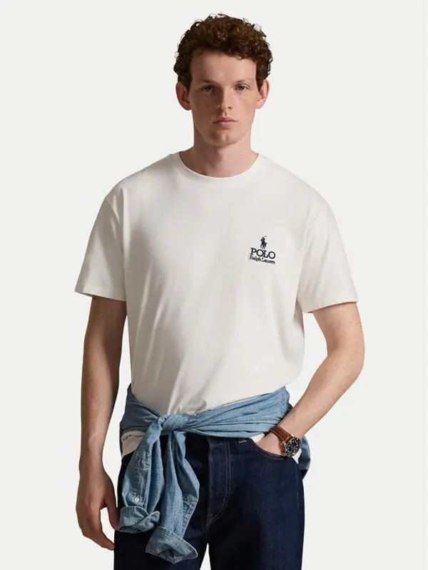 Polo Ralph Lauren Polo Ralph Lauren T-shirt 710981136001 Bijela Regular Fit