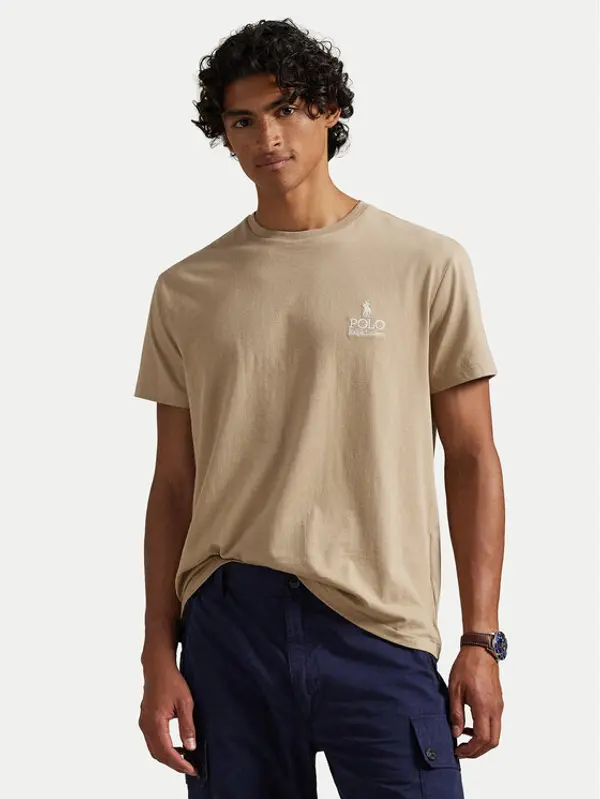 Polo Ralph Lauren Polo Ralph Lauren T-shirt 710981136502 Bež Regular Fit