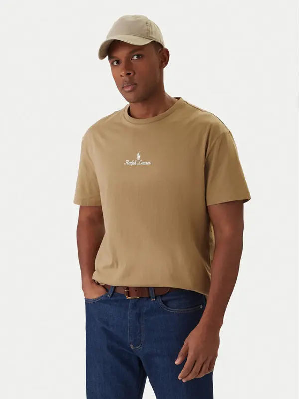 Polo Ralph Lauren Polo Ralph Lauren T-shirt 710981370005 Bež Classic Fit