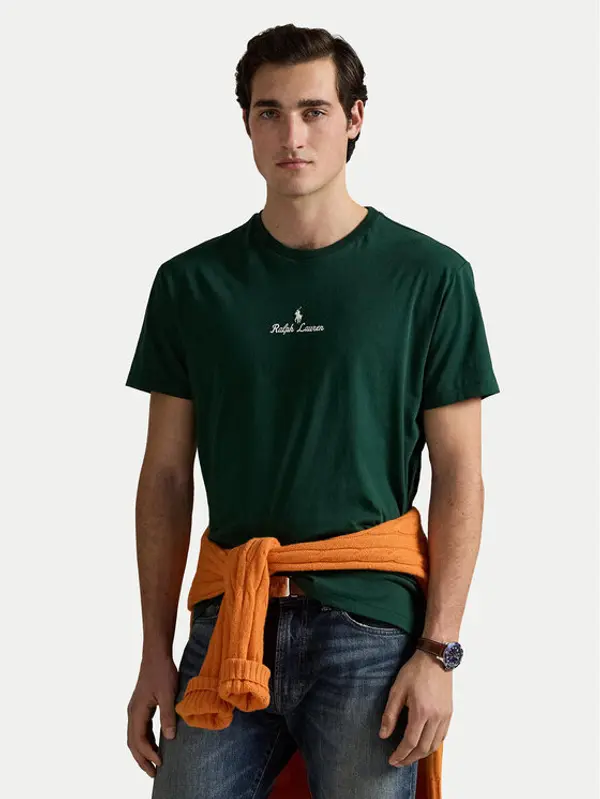 Polo Ralph Lauren Polo Ralph Lauren T-shirt 710981370006 Zelena Classic Fit