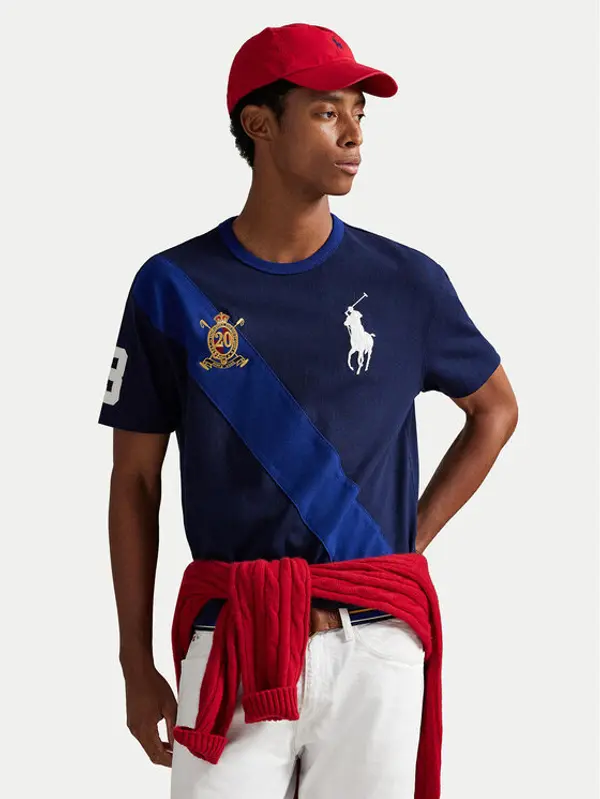 Polo Ralph Lauren Polo Ralph Lauren T-shirt 710981767003 Tamnoplava Regular Fit