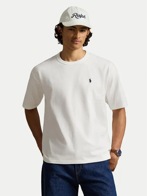 Polo Ralph Lauren Polo Ralph Lauren T-shirt 710A12979007 Bijela Regular Fit