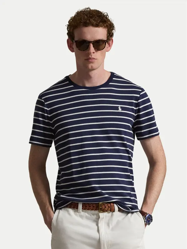 Polo Ralph Lauren Polo Ralph Lauren T-shirt 710B16648001 Tamnoplava Regular Fit