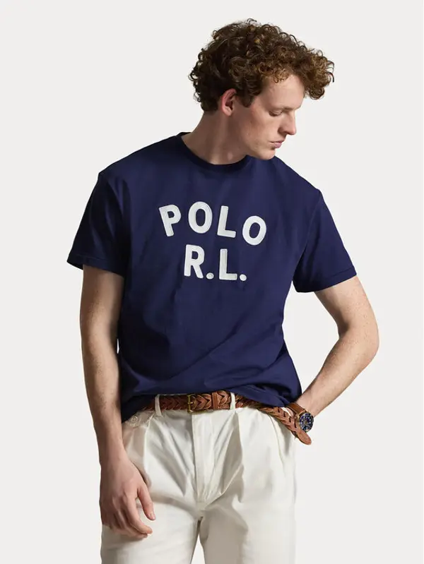 Polo Ralph Lauren Polo Ralph Lauren T-shirt 710B20222001 Tamnoplava Regular Fit