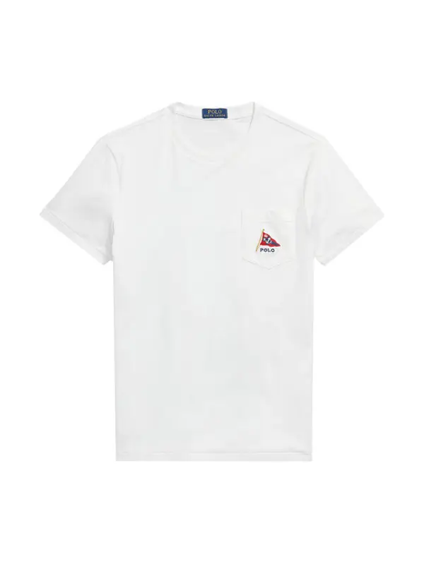 Polo Ralph Lauren Polo Ralph Lauren T-shirt 710B21952001 Bijela Regular Fit