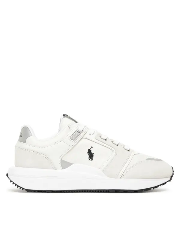 Polo Ralph Lauren Polo Ralph Lauren Tenisice Train 89 V2 Suede-Paneled Sneaker 809973974001 Bijela