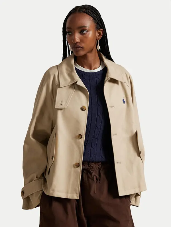 Polo Ralph Lauren Polo Ralph Lauren Trench 211A93141001 Bež Oversize