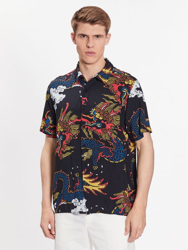 Primitive Primitive Košulja Legend PA123600 Crna Regular Fit