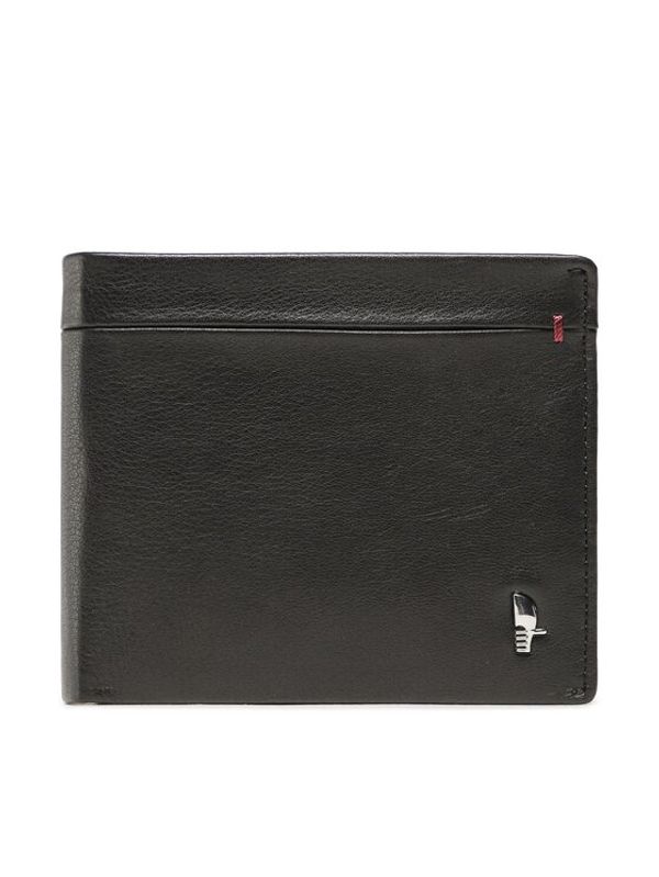 Puccini Puccini Veliki muški novčanik NA142 Crna