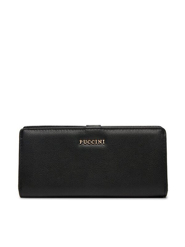 Puccini Puccini Veliki ženski novčanik BLP837A Crna