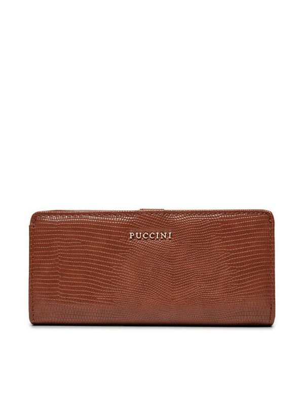 Puccini Puccini Veliki ženski novčanik BLP837B Smeđa