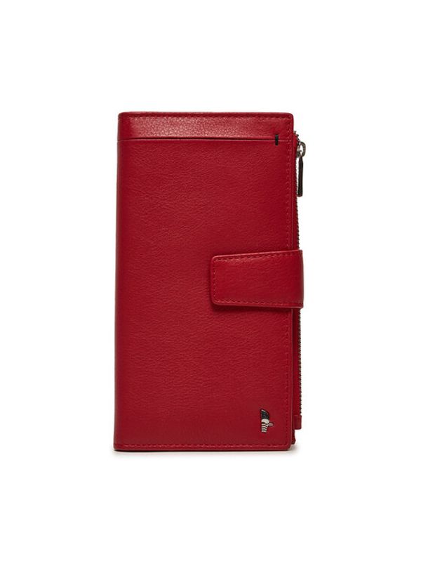 Puccini Puccini Veliki ženski novčanik NA1501 Crvena
