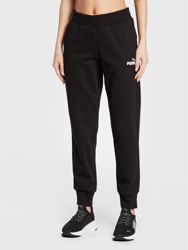 Puma Puma Donji dio trenerke Essenstials 586839 Crna Regular Fit