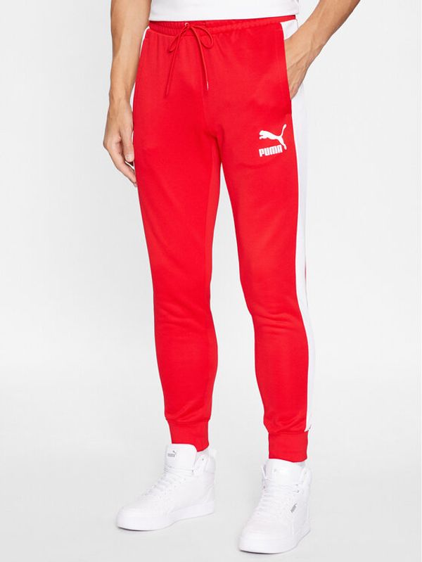 Puma Puma Donji dio trenerke Iconic T7 530098 Crvena Regular Fit