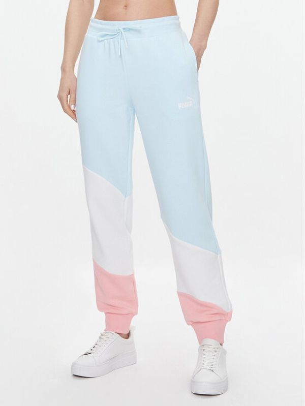 Puma Puma Donji dio trenerke Puma Power Cat 673978 Plava Regular Fit