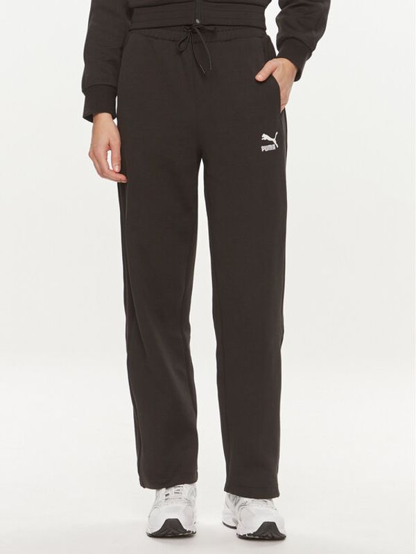 Puma Puma Donji dio trenerke T7 624212 Crna Relaxed Fit