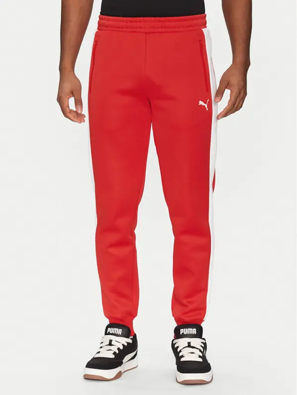 Puma Puma Donji dio trenerke T7 Always On 629588 Crvena Regular Fit