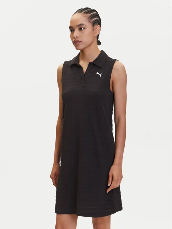 Puma Puma Haljina za svaki dan Ess Elevated 685029 Crna Relaxed Fit