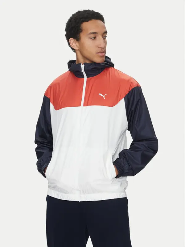 Puma Puma Jakna protiv vjetra Essentials 684626 Šarena Relaxed Fit