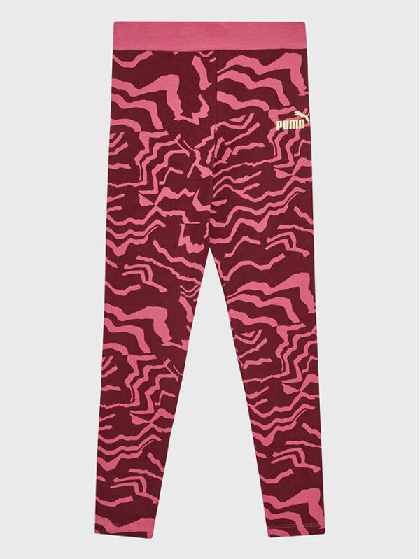 Puma Puma Leggings Alpha 671067 Tamnocrvena Tight Fit
