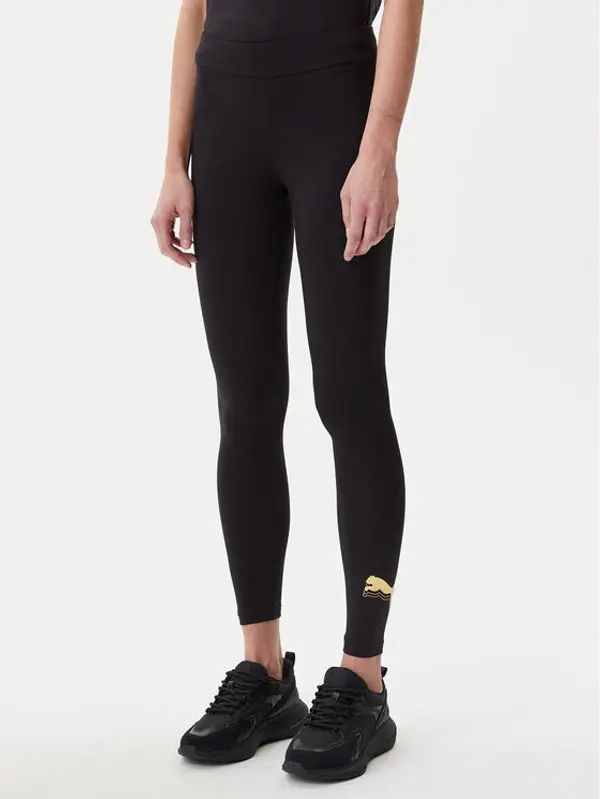 Puma Puma Leggings Essentials Metallic 685000 Crna Slim Fit
