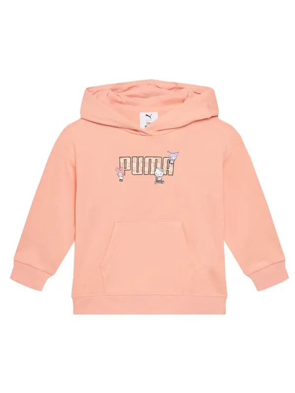 Puma Puma Majica dugih rukava PUMA X Hello Kitty And Friends 630063 Koraljna Regular Fit