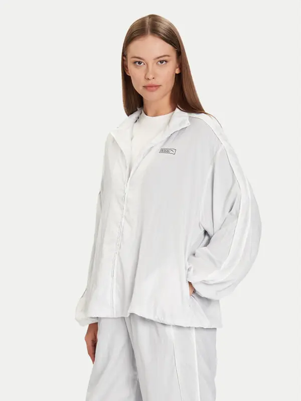 Puma Puma Majica dugih rukava PUMA X ROSÉ T7 633793 32 Srebrna Oversize