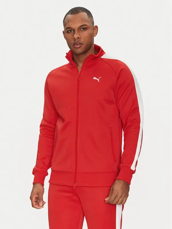 Puma Puma Majica dugih rukava T7 Always On 629587 Crvena Regular Fit