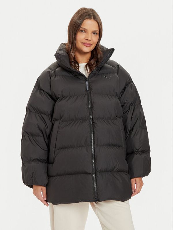 Puma Puma Pernata jakna 627472 Crna Oversize