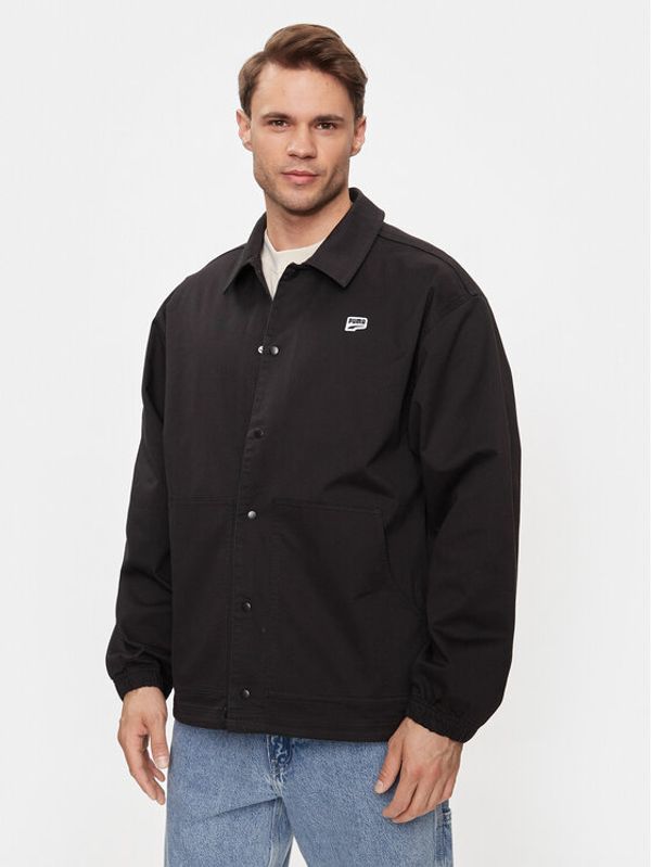 Puma Puma Prijelazna jakna Downtown 623695 Crna Loose Fit