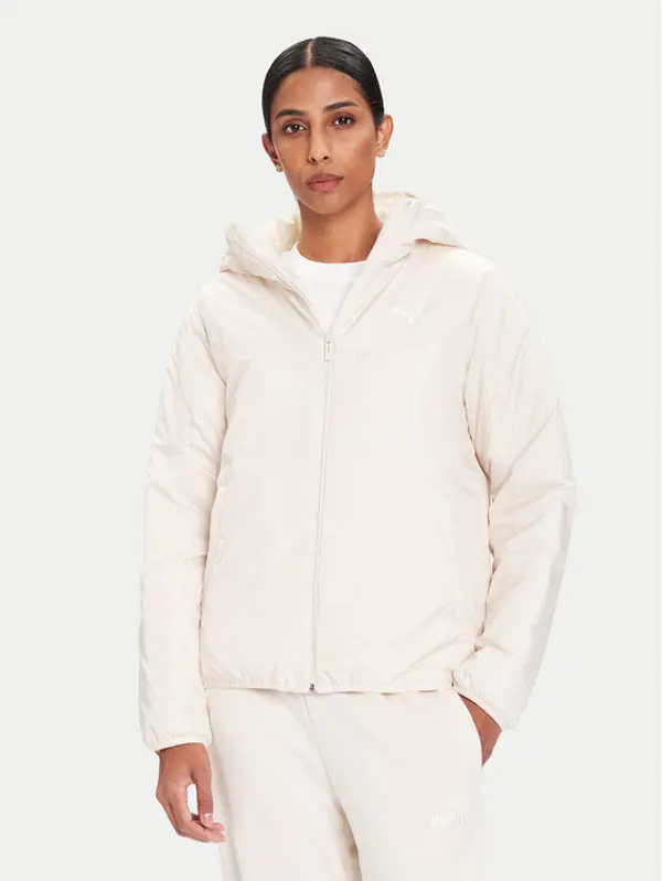Puma Puma Prijelazna jakna Ess 688383 87 Écru Regular Fit