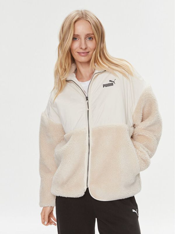 Puma Puma Prijelazna jakna Hybrid 675371 Bijela Regular Fit