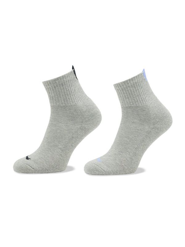 Puma Puma Set od 2 para niskih ženskih čarapa Women Heart Short Sock 2P 938020 Siva