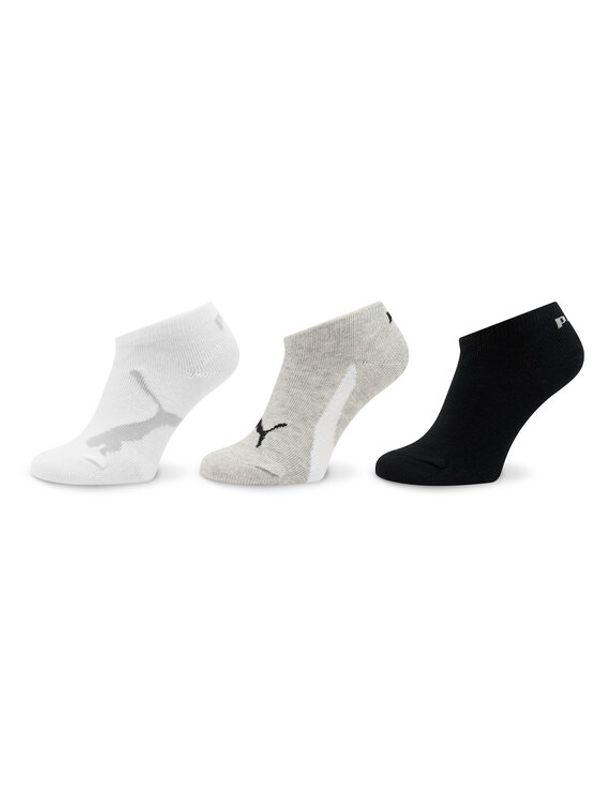 Puma Puma Set od 3 para dječjih visokih čarapa Kids Bwt Sneaker 3P 907960 Bijela