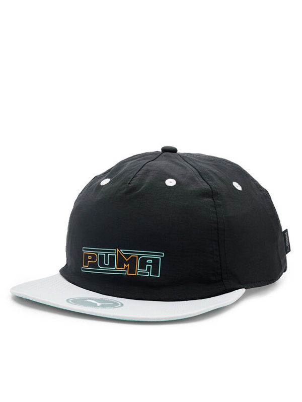 Puma Puma Šilterica SWxP Relaxed Flatbrim Cap 024383 Crna