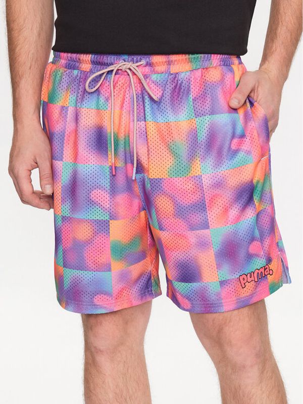 Puma Puma Sportske kratke hlače 8ENJAMIN 539823 Narančasta Relaxed Fit