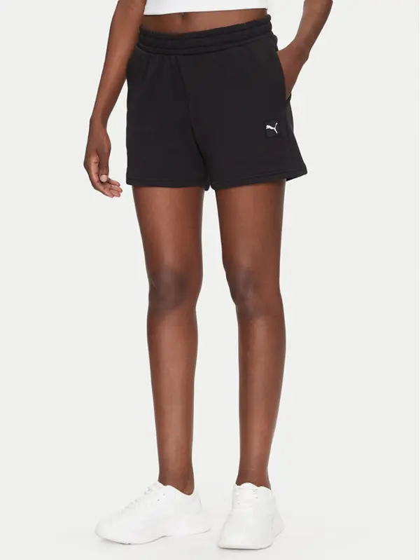 Puma Puma Sportske kratke hlače ESS Elevated 5" 685020 Crna Regular Fit