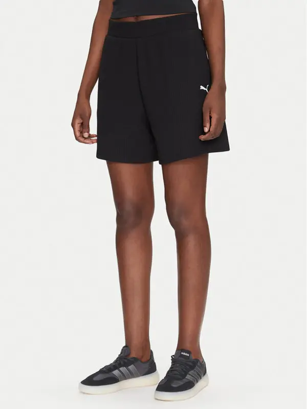 Puma Puma Sportske kratke hlače ESS Elevated 5" 685026 Crna Regular Fit