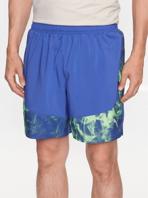 Puma Puma Sportske kratke hlače Run Favorite Session 523587 Plava Regular Fit