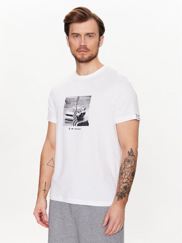 Puma Puma T-shirt BMW 538147 Bijela Regular Fit