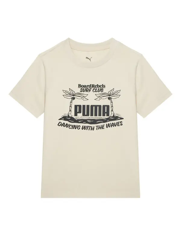 Puma Puma T-shirt MID90S Graphic 685152 Bež Regular Fit