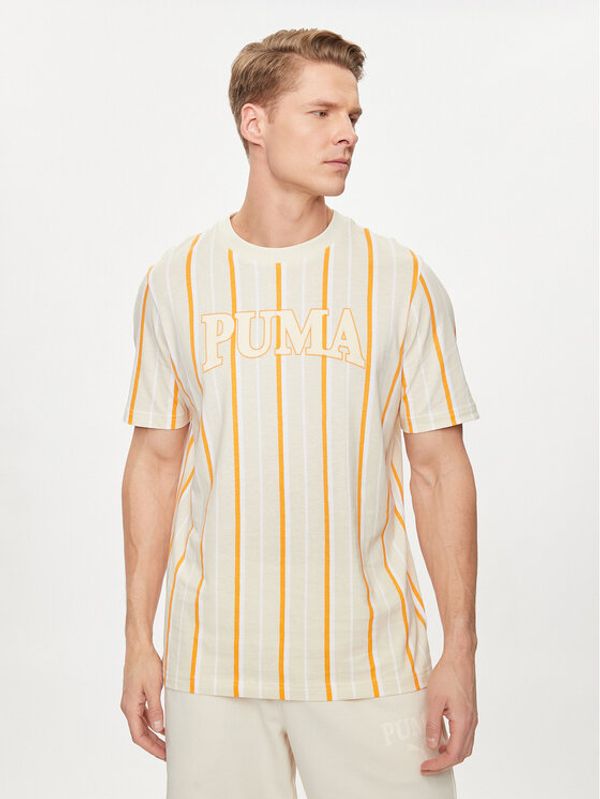 Puma Puma T-shirt Squad 678973 Écru Regular Fit
