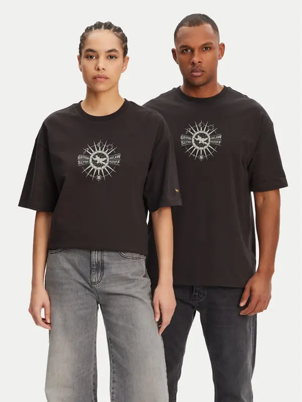 Puma Puma T-shirt Unisex Harry Potter 630092 Crna Oversize