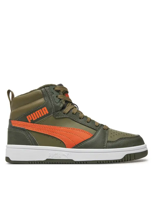Puma Puma Tenisice Rebound V6 Mid Wtr Jr 394685 05 Kaki