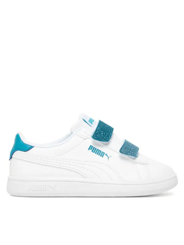 Puma Puma Tenisice Smash 3.0 L Glitter Velcro V Ps 395609 08 Bijela