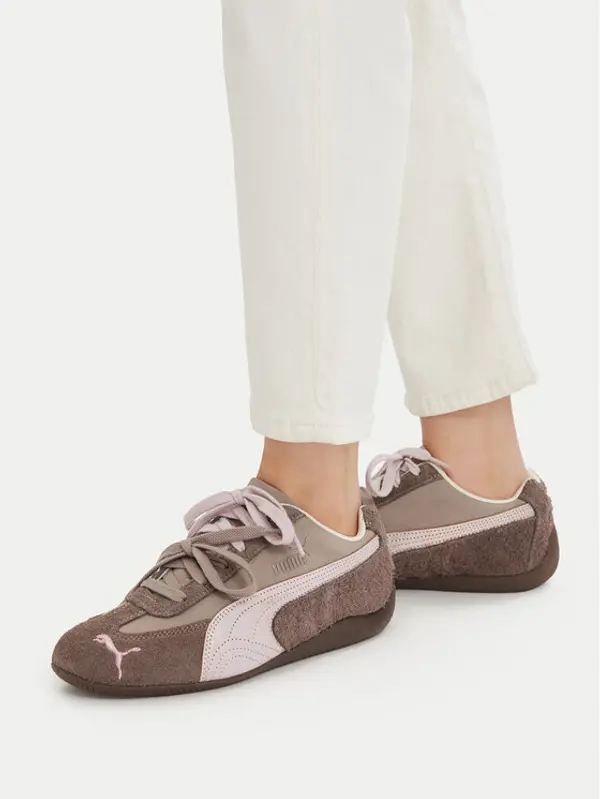 Puma Puma Tenisice Speedcat Brushed Luxe Wns 407672 01 Smeđa