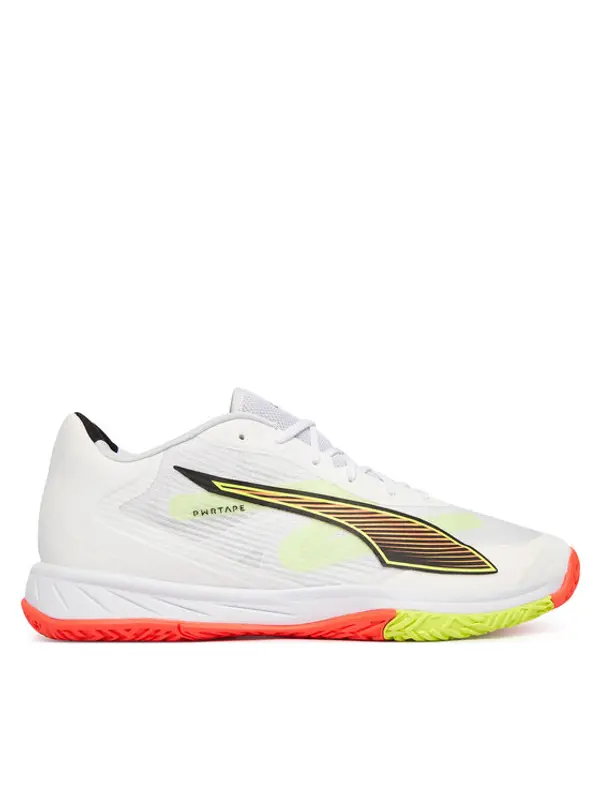 Puma Puma Tenisice za dvoranski nogomet Accelerate Turbo 4 Game On 108888 01 Bijela