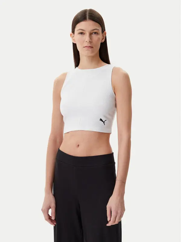 Puma Puma Top Ess 629765 Bijela Slim Fit