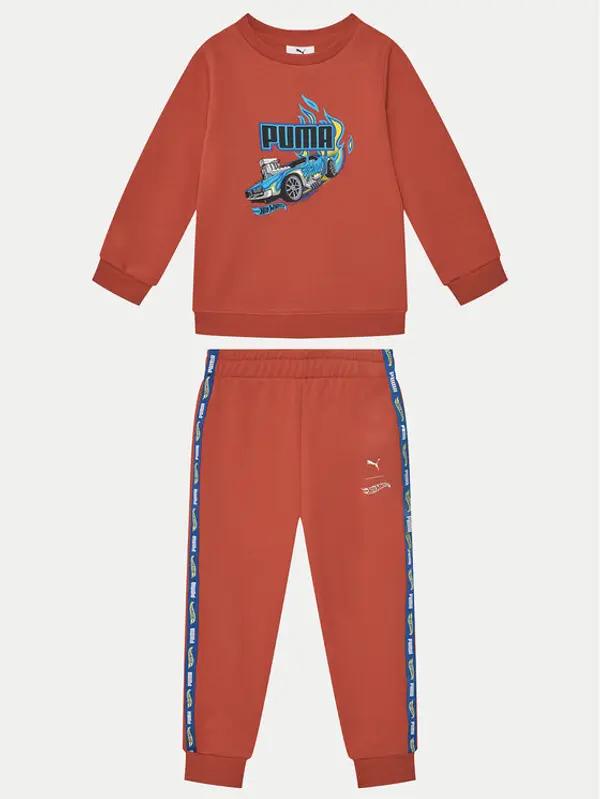 Puma Puma Trenerka Hot Wheels 630073 Crvena Regular Fit