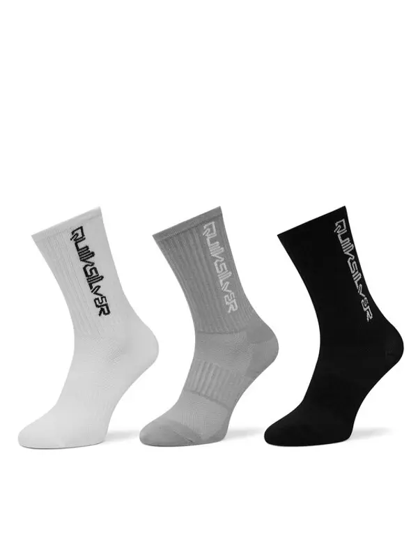 Quiksilver Quiksilver Duge čarape AS_QUIKSILVER_100W_SS25 (3-PACK) Bijela